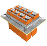 EZ-Path Series 44-Multi-Slot Frame For 8 pathways