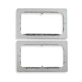 EZ-Path Series 33 double wall plates and labels, one pair (2)
