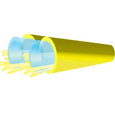 TLC 2mm Duplex Furcation Tube Yellow Unit of Measurement