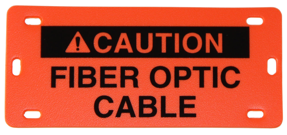 Fiber Cable Labels, ID Sleeves, Tapes, Signs, Posts, Markers