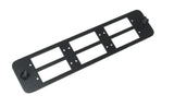 Universal Mounting Black Bracket Adapter Panel For 6 Duplex SC/  Quad LC connectors ( Unloaded)