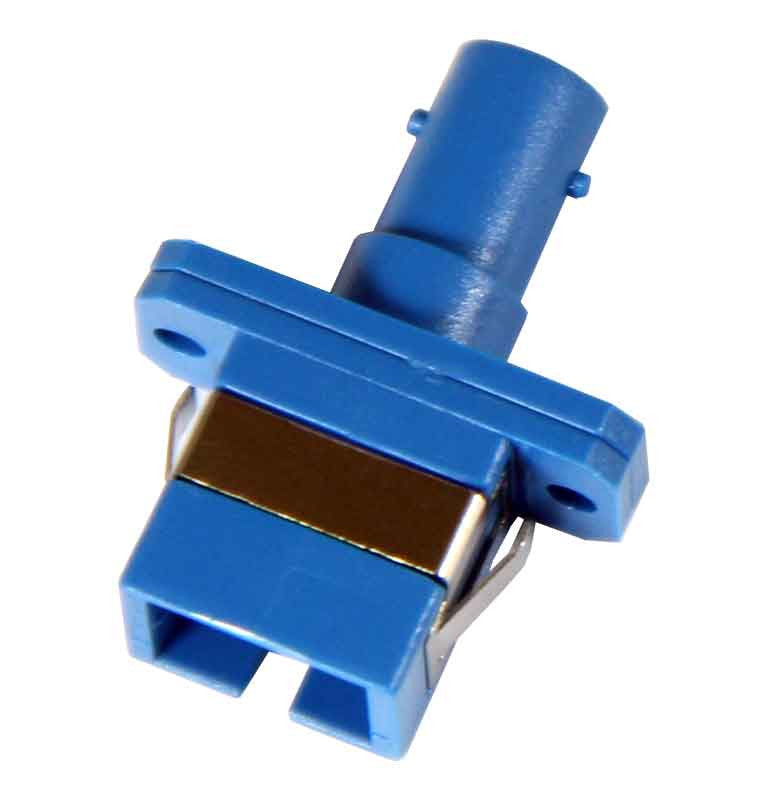 SC-ST (female-female) Adapter, Polymer Housing, Zirconia Sleeve
