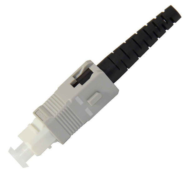 SC Zirconia Ferrule 125µm Multimode Connector, 3mm Boot, Package of 10 ...
