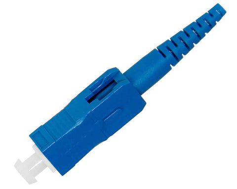 SC Zirconia Ferrule 126µm Single Mode Connector, 2mm Boot