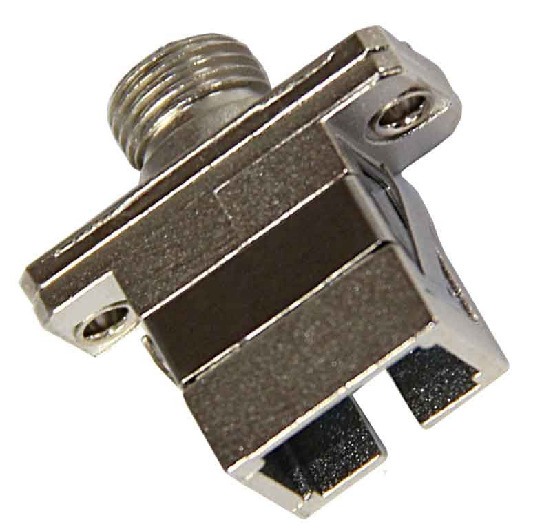SC-FC (female-female) Adapter, Metal Housing