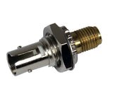 SMA 905 - ST (female-female) Adapter, Metal Housing, Simplex