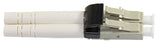 Duplex Mini LC Connector Multi Mode, 1.6mm boot, 128µm Ferrule, Beige Housing