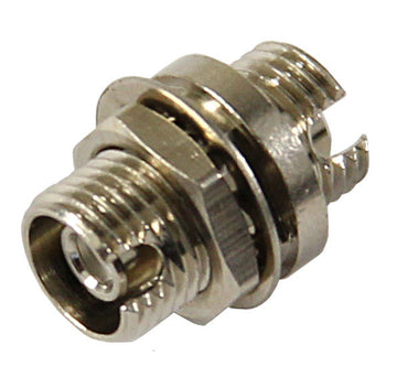 Single Mode and Multimode FC Mating Sleeve, Zirconia Sleeve, Threaded Nut Mount