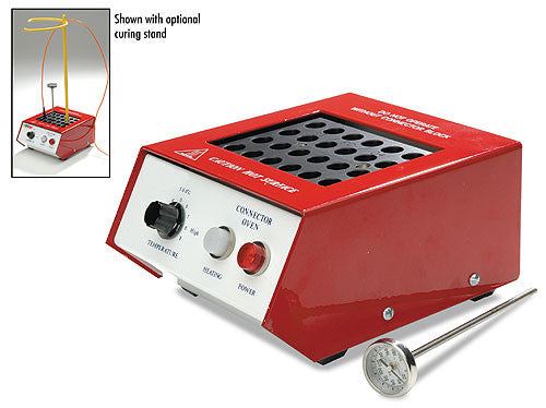 220V 24 Ports Connector Heat Cure Oven with Thermometer (FC/ST/D4/SMA/SC) 4011-0000 Included