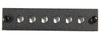 6 Pack FC Adatper Connector Panel (Unloaded) - Black