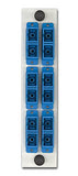 Six Pack Panel, Duplex SC SM Loaded (12 Fibers)
