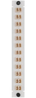 Twelve Pack Duplex LC MM (for F1-FD144X only) Loaded (24 Fibers)