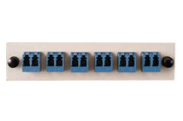 LC Duplex 6 Pack (Singlemode) 12 Fibers, Beige Color