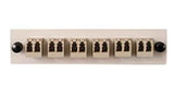 LC Duplex 6 Pack (Multimode) 12 Fibers, Beige Color