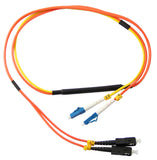 LC-SC 50/125µm mode conditioning patch cord, LC single mode, 1 meter length