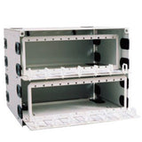 144 Port Rack Mount Enclosure Single Sliding tray   (Unloaded) Holds 24 adapter panels