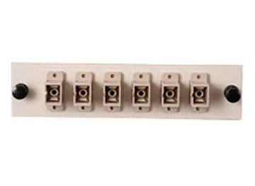 SC 6 Pack (Multimode - Loaded) Beige Adapters, Beige Color