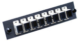 8 Pack SC Adapter Panel (Multimode - Loaded - Beige Adapters)