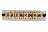 SC 8 Pack (Multimode - Loaded) Beige Adapters, Beige Color