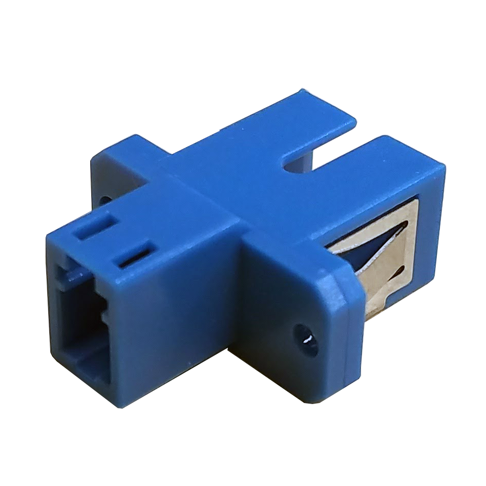 SC-LC (Female to Female) Adapter, Polymer Housing, Zirconia Sleeve