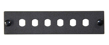ST Style 6 Pack Plate Black Unloaded