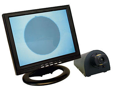 200X Video Fiber Optic Microscope with 12" LCD Monitor and Universal Adapter (220 Volt)