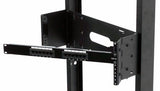 3-1/2" (2 space) Wall Mount Hinged Rack