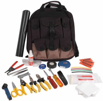 Backpack Fusion Splicing Tool Kit with Pocket Fault Locator