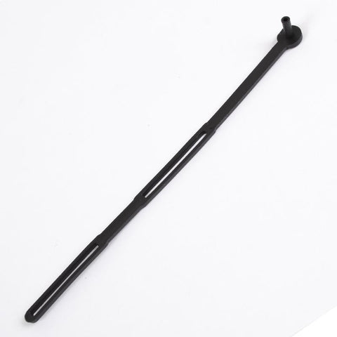 Universal Dust Cap for 1.25mm ferrule (LC, MU connectors) with strap - Black (pk of 100)
