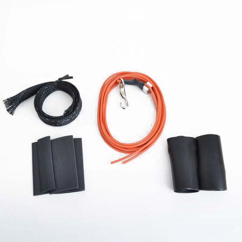 Fiber Optic Pulling Eye Kit for Multifiber Cable Assemblies - Orange