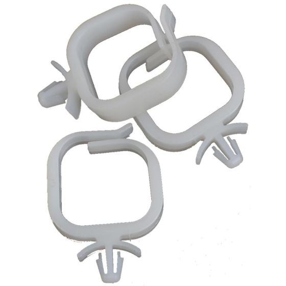 Cable Retention Rings, 1RU & 2RU Enclosures - 10 Pack