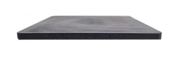 6" x 6" Square Sheet Rubber Polishing Pad - 90 Durometer Hardness - Black Color