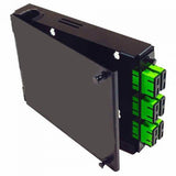 Compact Wall Mount Enclosure, Holds 1 Adapter Plate - Black