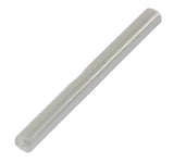 Dia. 3.0mm x 40mm(L) Dielectric Strength Member Fusion Splice Sleeve - Pack of 25 - Clear Color
