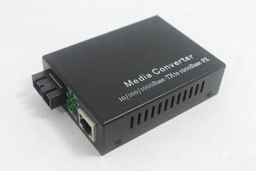 Media Converter SC 10/100/1000 Base-T/TX to 1000 Base-FX 20km