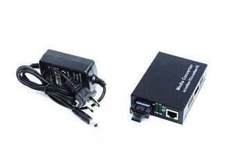 Media Converter SC Singlemode 10/100 Base-T/TX to 100 Base-FX 20km