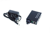 Media Converter SC Singlemode 10/100 Base-T/TX to 100 Base-FX 20km