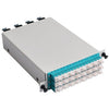 3X HD Breakout Cassette, 48 Fiber, OM3 (24) Duplex LC/PC to (4) MPO/Male-Type A