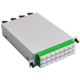 3X HD Breakout Cassette, 48 Fiber, SM (24) Duplex LC/APC to (4) MPO/Male, Type A