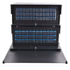 8RU Rack Mount Enclosure loaded w/24 Duplex SC/UPC Plate, Pigtails