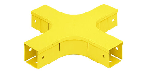 Four-way Cross Fitting And Cover, 4 in. x 4 in.