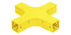 Four-way Cross Fitting And Cover, 4 in. x 4 in.