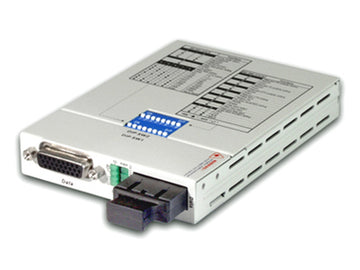 FIB1-232-SC20BF - RS-232 synchronous serial interface to fiber media converter, singlemode BiDi , 20Km B type, SC connector