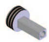 EXFO LC/APC tip for bulkhead adapter - FOSCO (Fiber Optics For Sale Co.) - 2