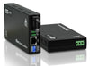 FMC-10-100-SC20B-DC48 Fast Ethernet single strand BiDi fiber media converter, SC 20Km B type, DC48V embedded PS