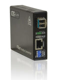 FMC-1001S-SM80 Gigabit Ethernet 1000Base-ZX singlemode fiber media converter, LC, 1550nm, 80Km