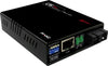 Fast Ethernet singlemode fiber media converter, SC connector, 30Km
