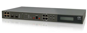 Modular E1, T1, POTS, Serial and Gigabit Ethernet Fiber Multiplexer with Redundant Power Slots