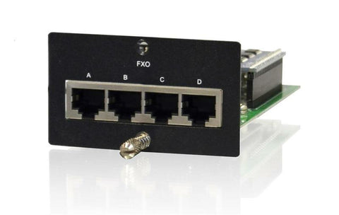 FMUX1001-FXO - 4 POTS FXO lines module for FMUX1001, 4 x RJ11 connectors