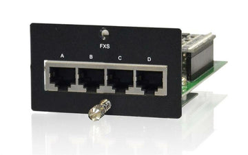 4 POTS FXS Lines Module for FMUX1001, 4 x RJ11 Connectors
